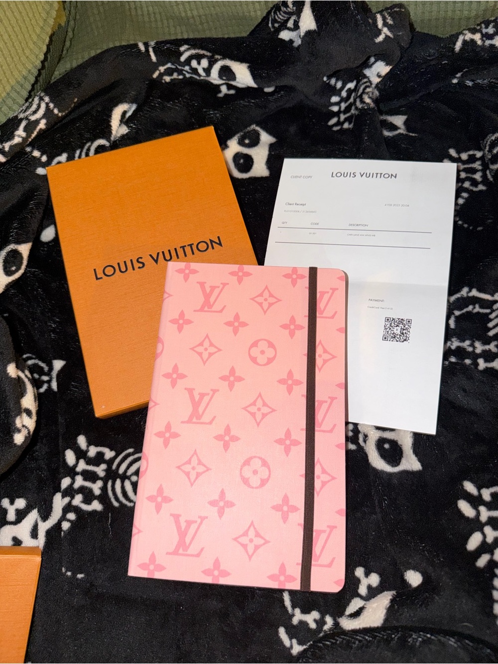 Louis vuitton carnation pink notebook